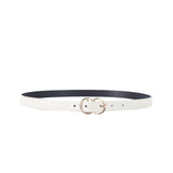 CINTURÓN MINI ENDLESS - BLANCO OFF /DORADO