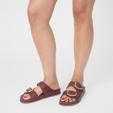 SANDALIA ADA - GUINDA