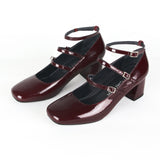 ZAPATO AMALIA - GUINDA