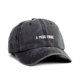 GORRA A PASO FIRME - NEGRO