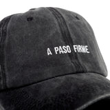 GORRA A PASO FIRME - NEGRO