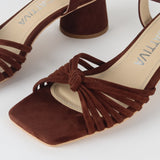 SANDALIA BRUSELAS - MARRÓN