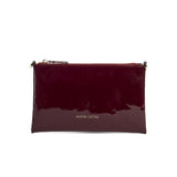 CARTERA CATA - GUINDA/CHAROL
