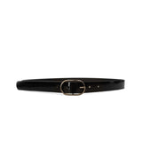 CINTURÓN CHIC S - NEGRO CHAROL