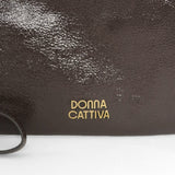 CARTERA COTE - MARRÓN BRILLOSO