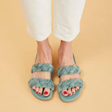 SANDALIA LILY - AQUA