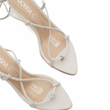 SANDALIA FLOR - BLANCO OFF