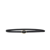 CINTURÓN OVAL - NEGRO