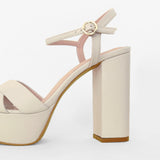 SANDALIA HELENA - BLANCO/OFF