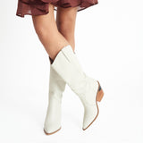 BOTA JESSENIA - BLANCO/OFF