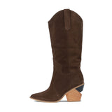 BOTA JESSENIA - MORO GAMUZA