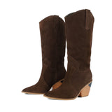 BOTA JESSENIA - MORO GAMUZA