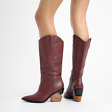 BOTA JESSENIA - GUINDA