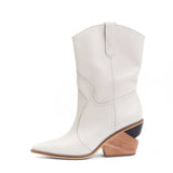 BOTA JESSY - BLANCO/OFF
