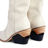 BOTA JESSY - BLANCO/OFF