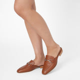 SLIPPER LIBI - CAMEL