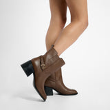 BOTÍN LIRIO - MARRÓN