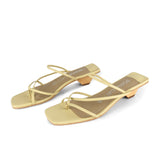 SANDALIA LUA - AMARILLO