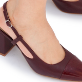 ZAPATO LEAH - GUINDA