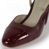 ZAPATO LEAH - GUINDA