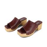 SANDALIA MARE - GUINDA