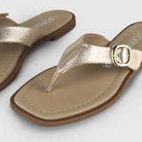 SANDALIA MILE - DORADO