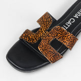 SANDALIA MIRE - PELO/CAMEL