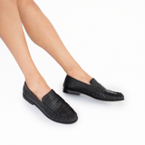 MOCASÍN OLIMPIA - NEGRO