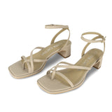 SANDALIA SALVIA - MARFIL