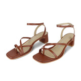 SANDALIA SALVIA - MIEL