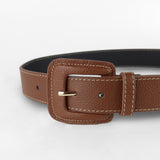 CINTURÓN SQUARE2 - TABACO