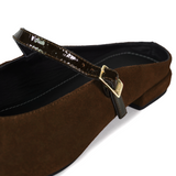 SLIPPER LYON - MARRÓN