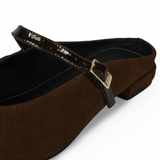 SLIPPER LYON - MARRÓN