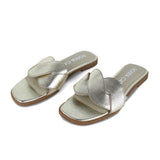 SANDALIA TRENZI - DORADO