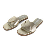 SANDALIA TRENZI - DORADO