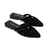 SLIPPER TULA – NEGRO