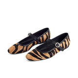 BALERINA VIVIANE - ZEBRA/CAMEL