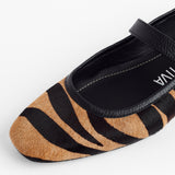 BALERINA VIVIANE - ZEBRA/CAMEL