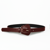 CINTURÓN TOP - SNAKE CAMEL