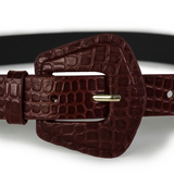 CINTURÓN TOP - SNAKE CAMEL